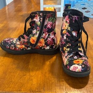 Floral high tops